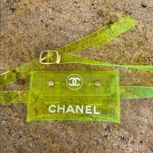 Neon Chanel Fanny Pack